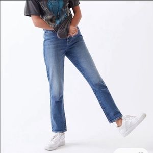PacSun medium wash straight leg jeans size 23